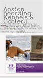 Mobile Screenshot of anstonkennelsandcattery.com